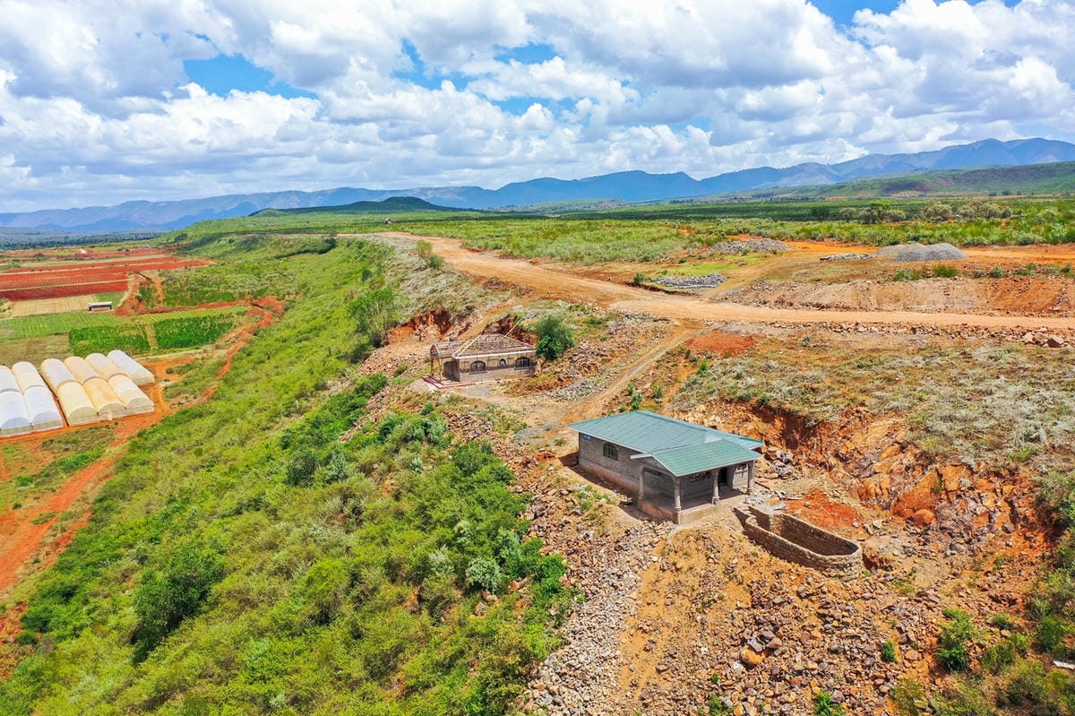 Great Rift Valley Retreat landscape in Solai, Nakuru