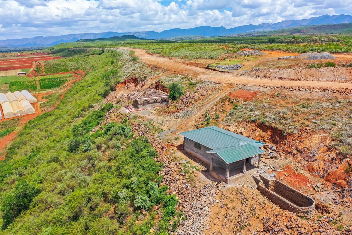 Scenic view of Great Rift Valley Retreat land in Solai